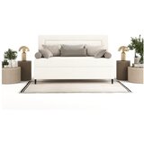 Maison de Rêve Krem tapecirani krevet 90x200 cm Alba – | shoptok.hr
