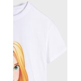 Sinsay Pamučna majica s printom Rapunzel | shoptok.hr