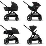 Cybex konstrukcija sa sjedalom Gazelle S moon black 522002703 | shoptok.hr
