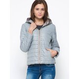 Miss Forever Jacket decorated with studs gray | shoptok.hr