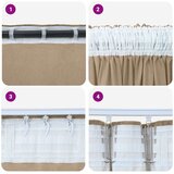  Baršunaste zavjese 2 pcs Šampanjca 175 x 140 cm Baršun | Eponuda.com