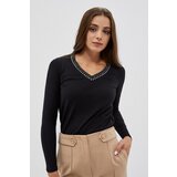 Moodo Ordinary blouse with decorative neckline | shoptok.hr