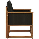  Srednja sofa za van Čvrsto drvo akacije Prirodna | shoptok.hr