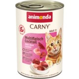  Ekonomično pakiranje animonda Carny adult 24 x 400 g - Mješovito pakiranje (govedina / puretina / kunic i govedina / piletina) | shoptok.hr