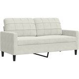 2-dijelni set sofa s jastucima krem baršunasti | shoptok.hr