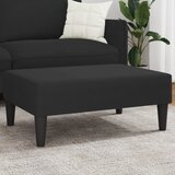 vidaXL Stolček za noge črn 77x55x31 cm žamet Cene