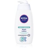Nivea baby pure & sensitive wash lotion čistilni gel 500 ml za otroke | Shoptok.si