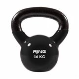 Ring Kettlebell 16kg metal vinyl RX DB2174-16 black | ePonuda.com