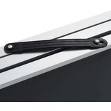 vidaXL sklopivi stol za lijepljenje od MDF-a i aluminija 300 x 60 x 78 cm | shoptok.hr