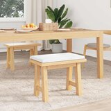  Jastučić za klupu Tkanina Bijela Dubina 35 cm - Bijela 60 x 38 x 6 5 cm | shoptok.hr