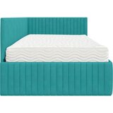  Kutni krevetni okvir s madracem 2 kom. Tirkizna 90 x 200 cm | shoptok.hr