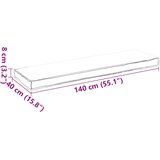  Jastuk Krema 140 x 40 x 8 cm Oxford tkanina | shoptok.hr