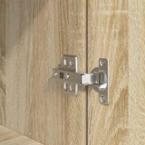  Visoka ploča sonoma hrast 37,5x35x180 cm izrađeno drvo | shoptok.hr