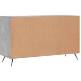  Komoda siva boja betona 100x36x60 cm od konstruiranog drva | shoptok.hr