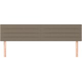  Uzglavlja smeđesiva 160x5x78/88 cm od tkanine | Eponuda.com