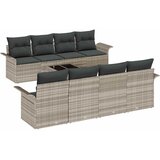  Sjedeća garnitura za vrt 9 pcs Svijetlo siva i tamno siva | shoptok.hr