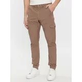 Guess Jogging hlače M4RB17 WFYSA Rjava Slim Fit