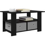  Klubska miza Črna Orehovina 77 x 55 x 42 cm Konstruiran les, (5000295404) | Shoptok.si