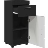  Kupaonski ormar Crna 37 x 31.5 x 82 cm Konstruirano drvo | shoptok.hr