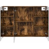  Kupaonski ormar s ogledalom Dimljeni hrast 100 x 14,5 x 70 cm | shoptok.hr