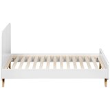 Qu-ax dječji krevetić loft convertible 70x140 white | shoptok.hr