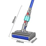 INORCO Električna glava za mokro suho brisanje za V7 V10 V11 V15 sesalnik Samodejno čiščenje Vrtljiva krtača za trda tla, (21991317) | Shoptok.si