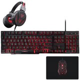 Connect Gaming set, slušalice, tastatura, miš, podloga za miš - CXL-KG350 Kit Gaming | Eponuda.ba