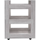  Kolica siva boja hrasta 60x45x80 cm konstruirano drvo | shoptok.hr