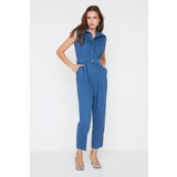 Trendyol Ženski kombinezon Wadded blue | ePonuda.com