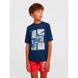 O'neill Majica modra / mornarska / črna / bela | Shoptok.si