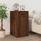 vidaXL Ormarić za radni stol boja hrasta 40x49x75 cm konstruirano drvo Cijene