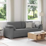 SOFA za 3 osobe Tamno siva 220 cm tkanina | shoptok.hr