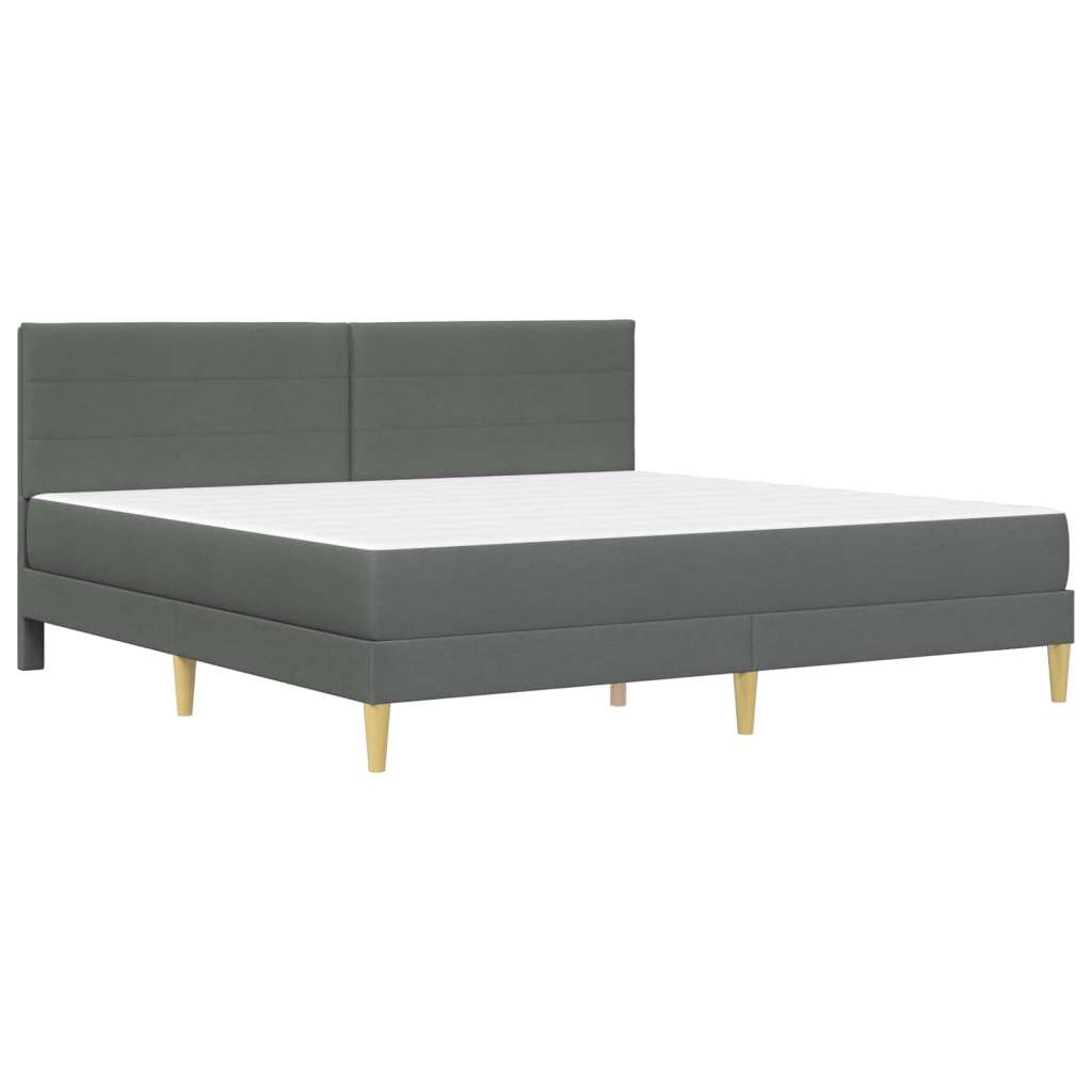  Okvir za krevet Tamno siva 200 x 200 cm Poliester | shoptok.hr
