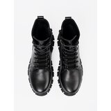 Sergio Leone Black ankle boots with chunky sole and zipper | ePonuda.com