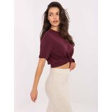 Sublevel T-shirt-D12022M02645R-burgundy Cijene