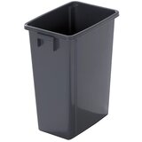 Probbax Robusten zbiralnik surovin, 60 l, sive barve u