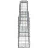  Lučne gabionske košare 20 kom 400x30x80/100cm pocinčano željezo | shoptok.hr