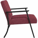  Fotelja Vinska crvena 59 x 75 x 78 cm tkanina | shoptok.hr