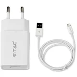 brzi za mobilne telefone sa kablom VT-5381 bijeli