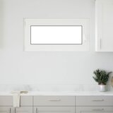  Prozor za podrum RISOR 100 x 50 cm PVC i staklo Bijela | shoptok.hr