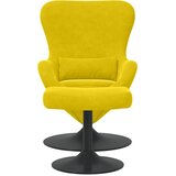 Jaja Stolica s Pufom Žuta Baršun | shoptok.hr