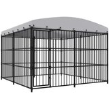  Vanjski kavez za pse s krovom 300 x 300 x 210 cm | shoptok.hr