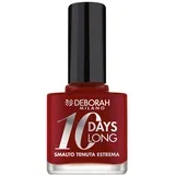 10 Days Long brzosušeći lak za nokte nijansa 161 Dark Red 11 ml
