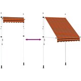 Tenda na ručno uvlačenje 150 cm narančasto-smeđa | Eponuda.com