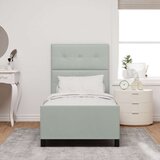  Svjetlosiva Velvet Krevetna Okvir 80x200 cm | shoptok.hr