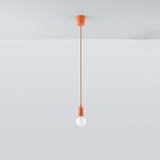  Sollux SL.0584 - Luster na sajli DIEGO 1xE27/60W/230V narandžasta | Eponuda.com