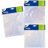 Playbox xL komplet osnovnih plošč za likanje kroglic – 3 kosi (medvedek, srce, avto) | Shoptok.si