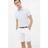 Koton Shorts - White - Normal Waist