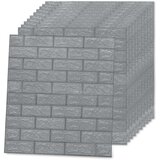 vidaXL 3D zidne tapete s uzorkom cigli samoljepljive 20 kom antracit | shoptok.hr