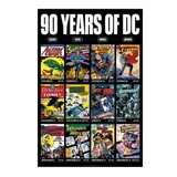DC Comics 90 Years Of DC Art Print